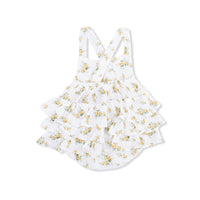 Sunshine Roses - Ruffle Sunsuit