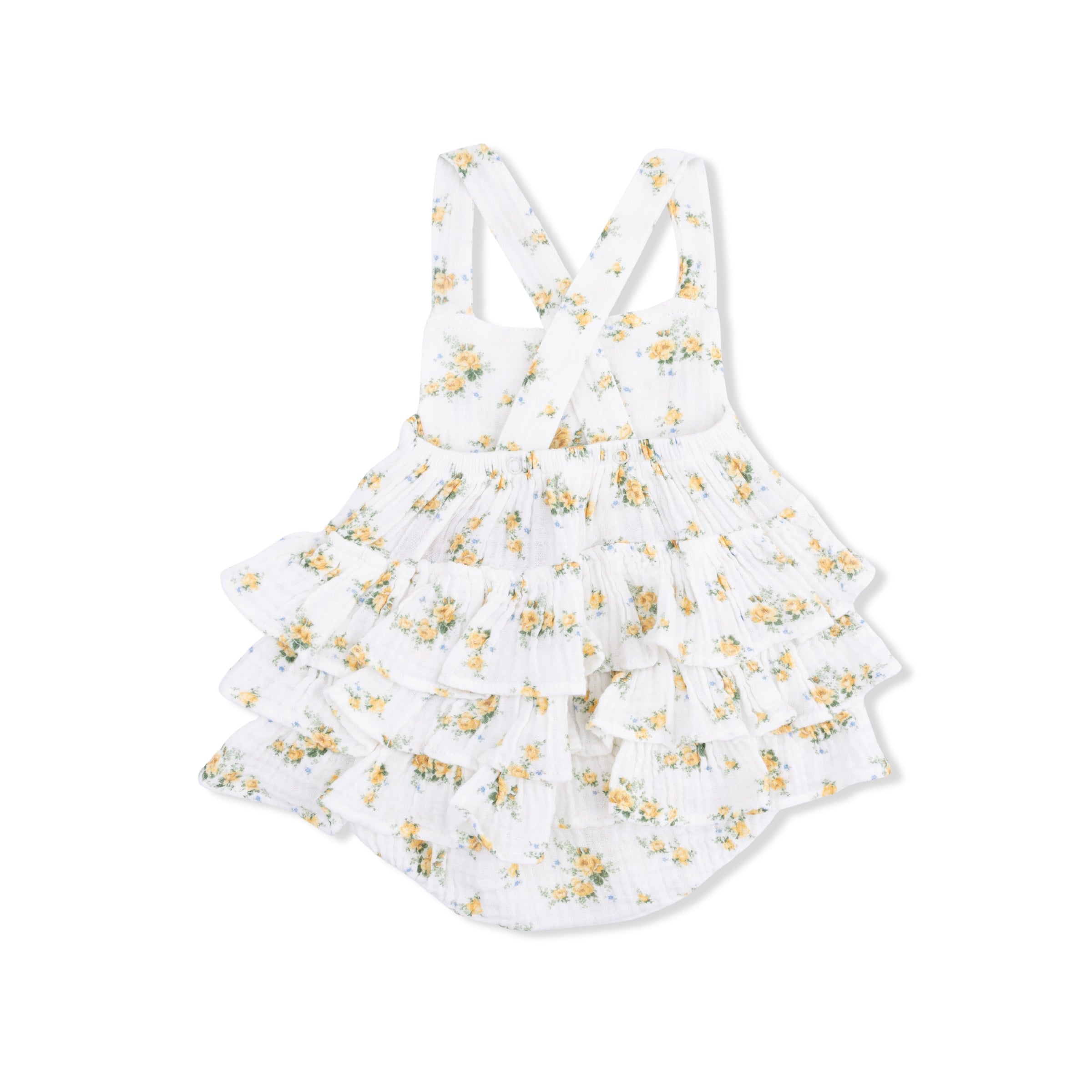 Sunshine Roses - Ruffle Sunsuit