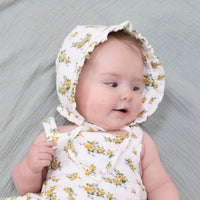 Sunshine Roses - Ruffle Bonnet