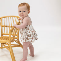Cowgirl Boots - Ruffle Sunsuit