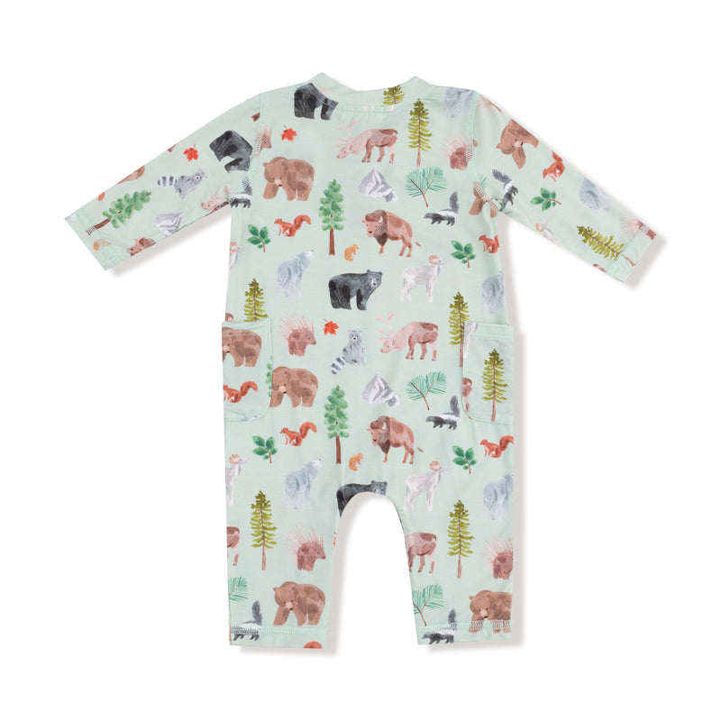 American Woodland Animals - Uni Romper