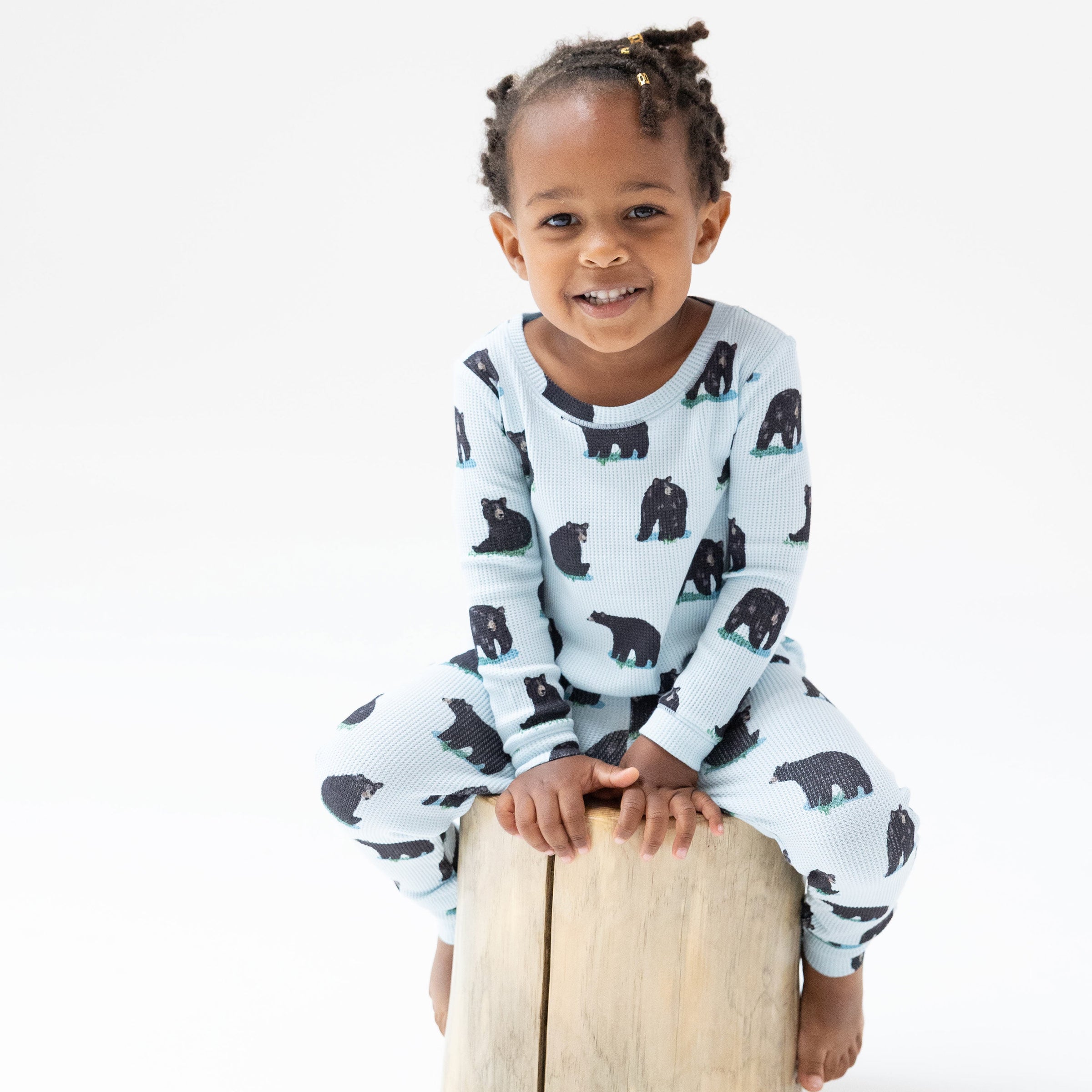 Black Bears - Long Sleeve Loungewear Set