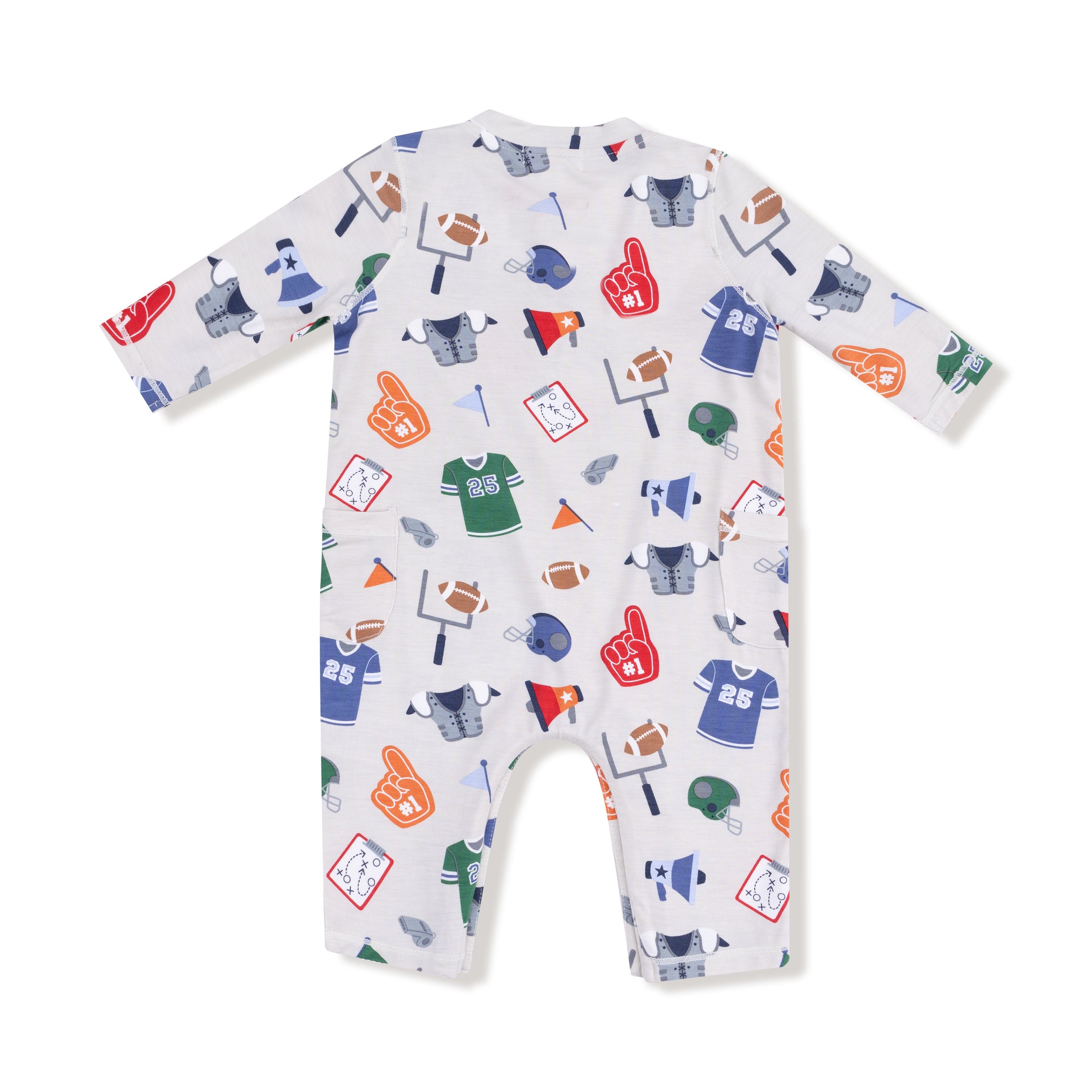 Game Day - Grey - Uni Romper