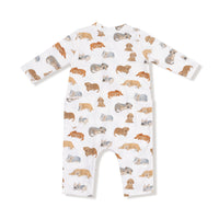 Napping Puppies - Uni Romper
