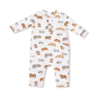 Napping Puppies - Uni Romper