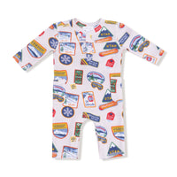 Vintage State Snow Sport Patches - Uni Romper