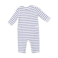Vintage Stripe Blue - Uni Romper