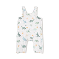 Soft Dinos - Green - Overalls