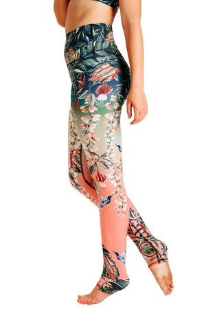 Feeling Ferntastic Printed Yoga Leggings