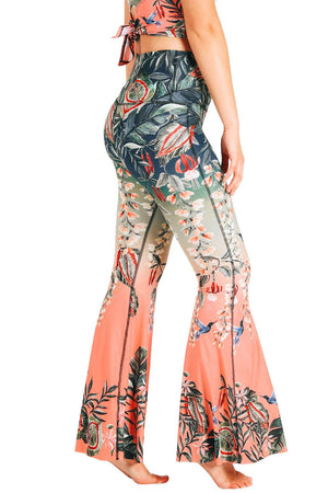 Feeling Ferntastic Printed Bell Bottoms