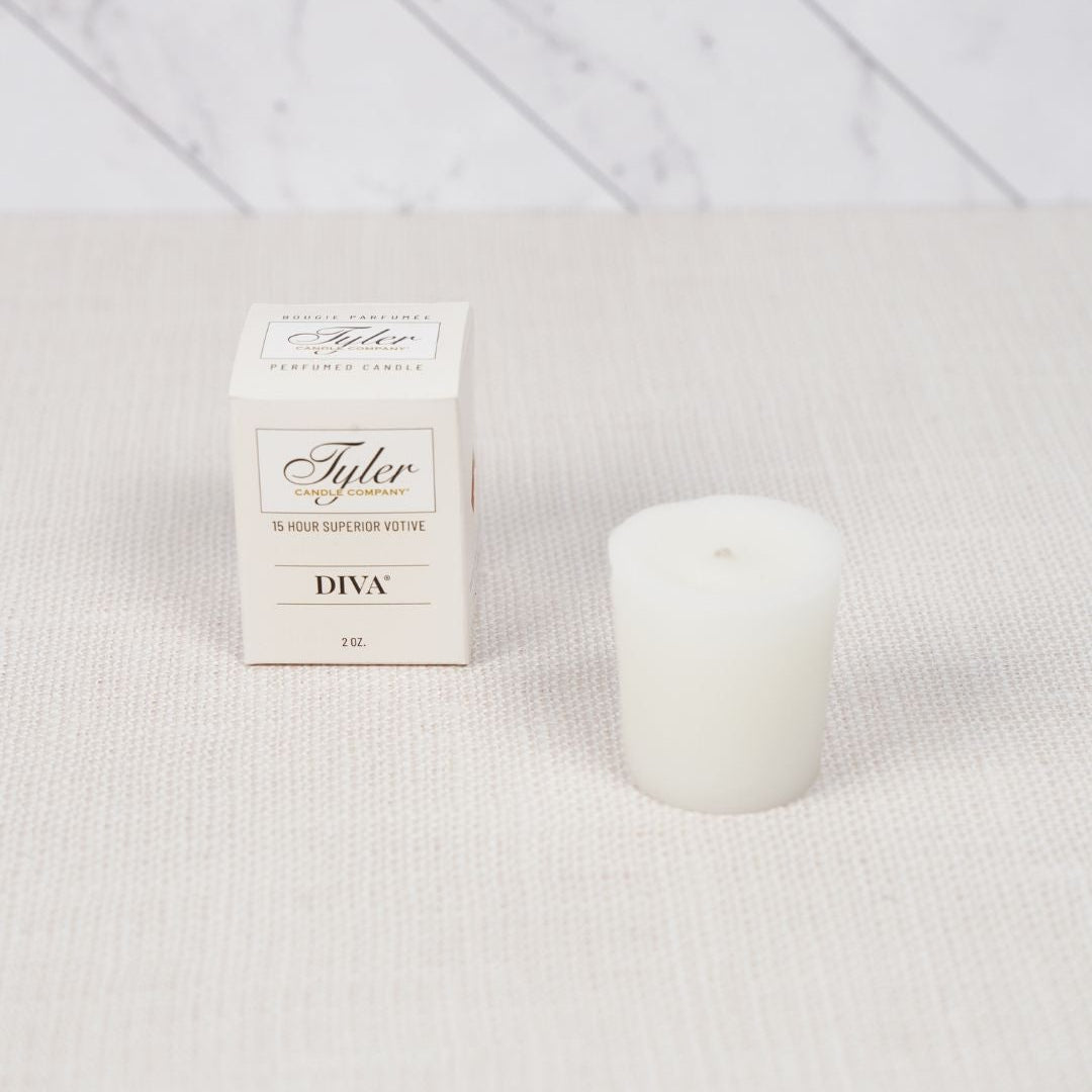 Diva 15hr Boxed Votive Tyler Candle