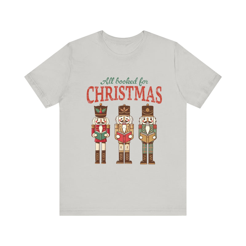 All Booked for Christmas Tee