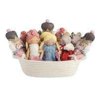 Rat King Plush Bestie – Faux Linen Nutcracker Christmas Doll