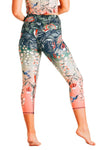 Feeling Ferntastic Printed Yoga Crops