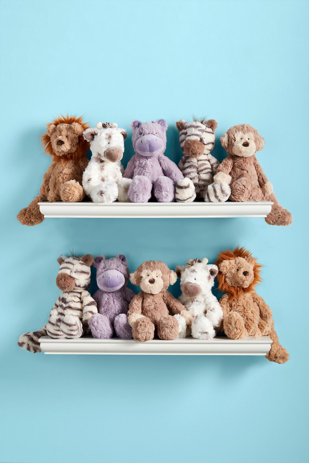 Safari Plush Sitters – Weighted Sitting Plush