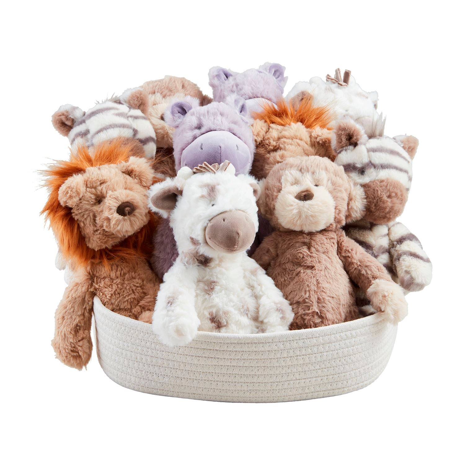 Safari Plush Sitters – Weighted Sitting Plush