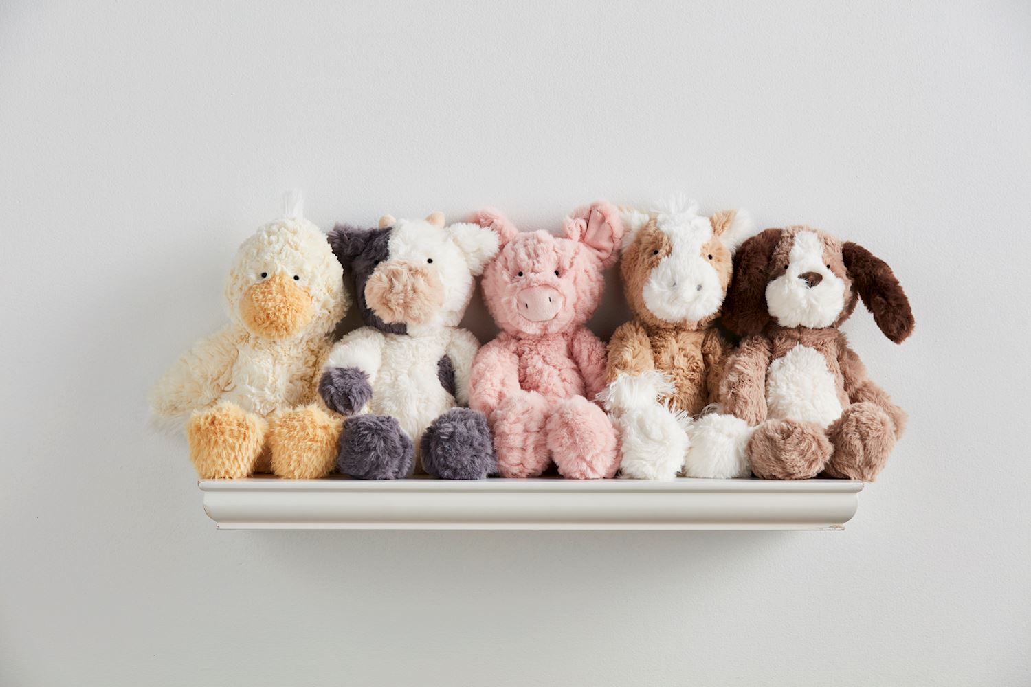Farm Pets Plush Animals – Weighted Sitting Plush