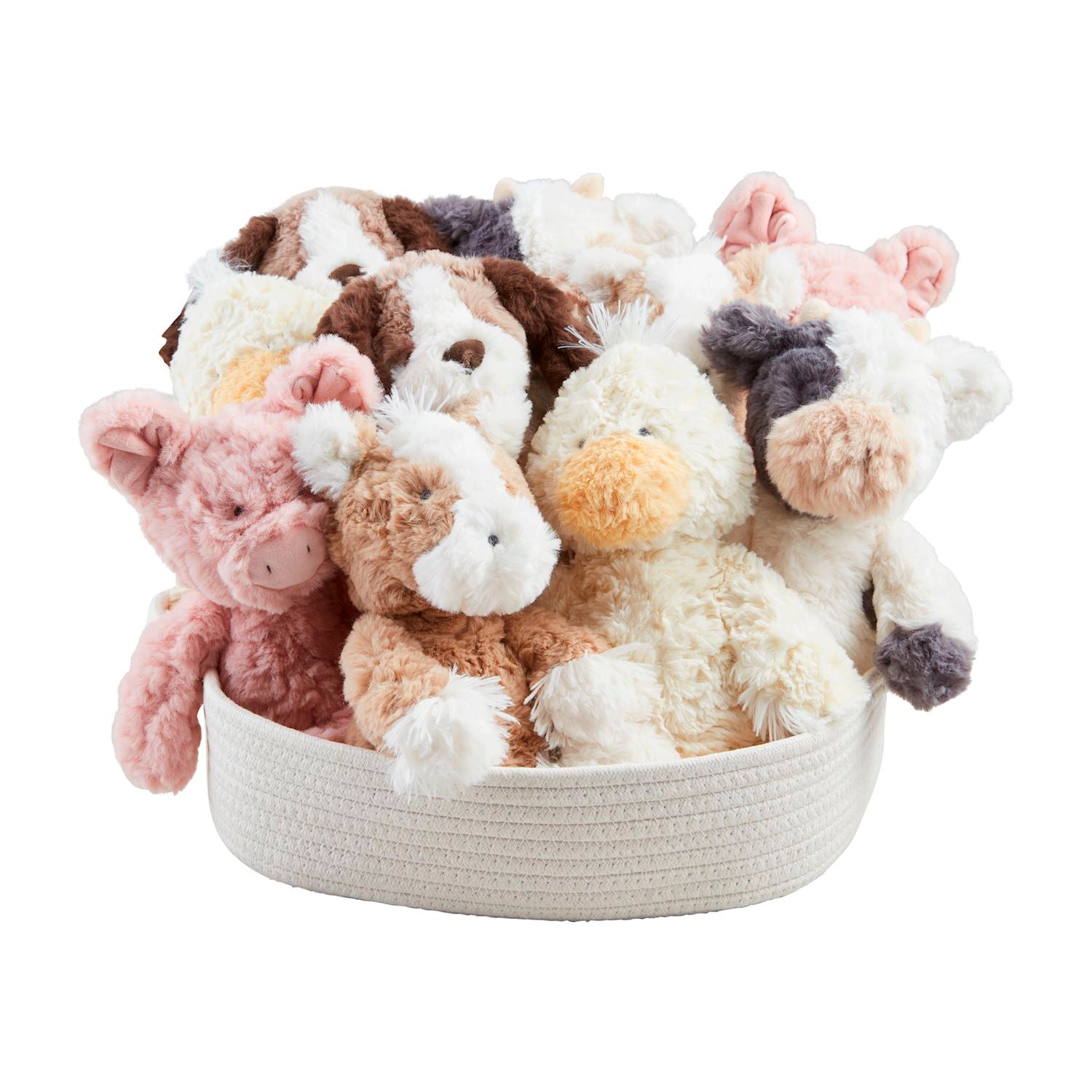 Farm Pets Plush Animals – Weighted Sitting Plush
