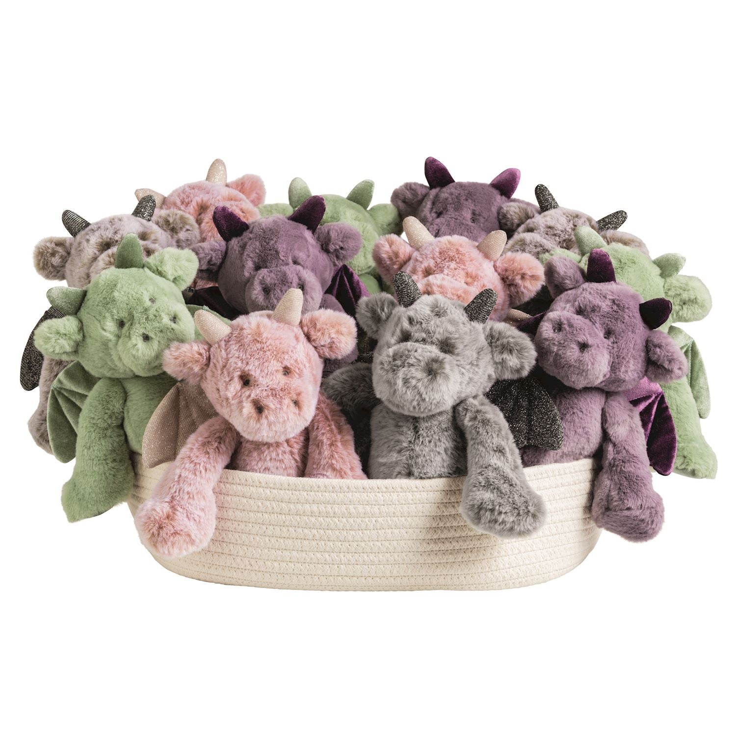 Seated Dragon Plushies