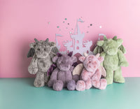 Seated Dragon Plushies