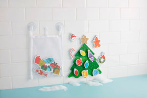 Christmas Tree Bath Stickable Set