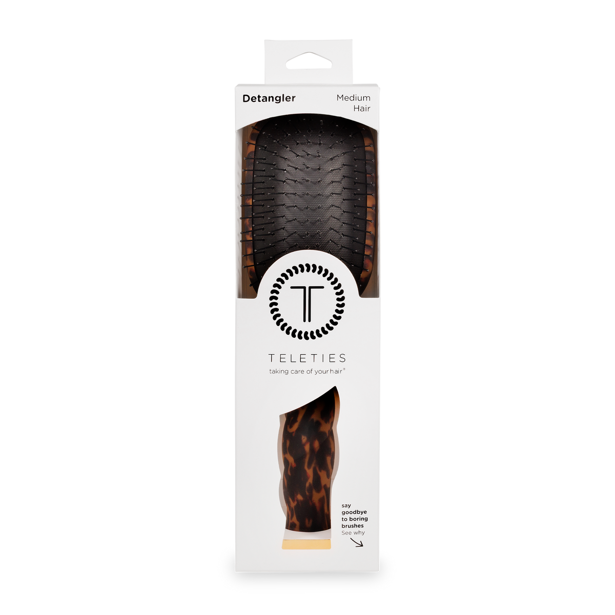 Detangler Brush |Tortoise| Medium