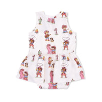 Vintage Cowgirls - Bodysuit with Skirt