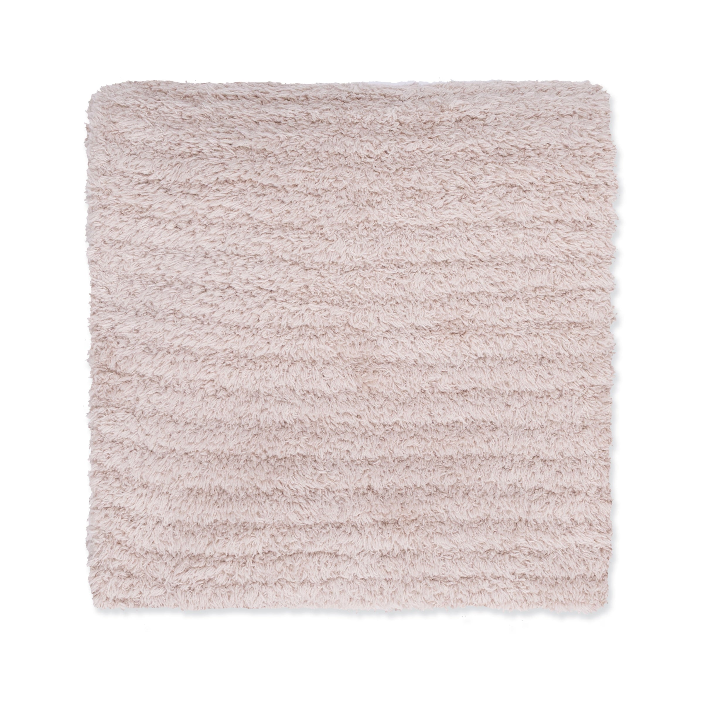 Chenille - Stone Blanket with Striped Texture