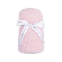 Chenille - Blush Stroller Blanket