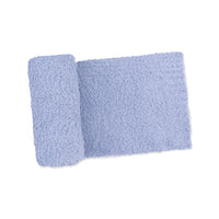 Chenille - Dusty Blue Stroller Blanket