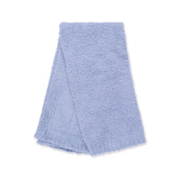 Chenille - Dusty Blue Stroller Blanket