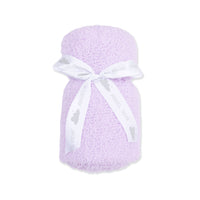 Chenille - Lavender Stroller Blanket