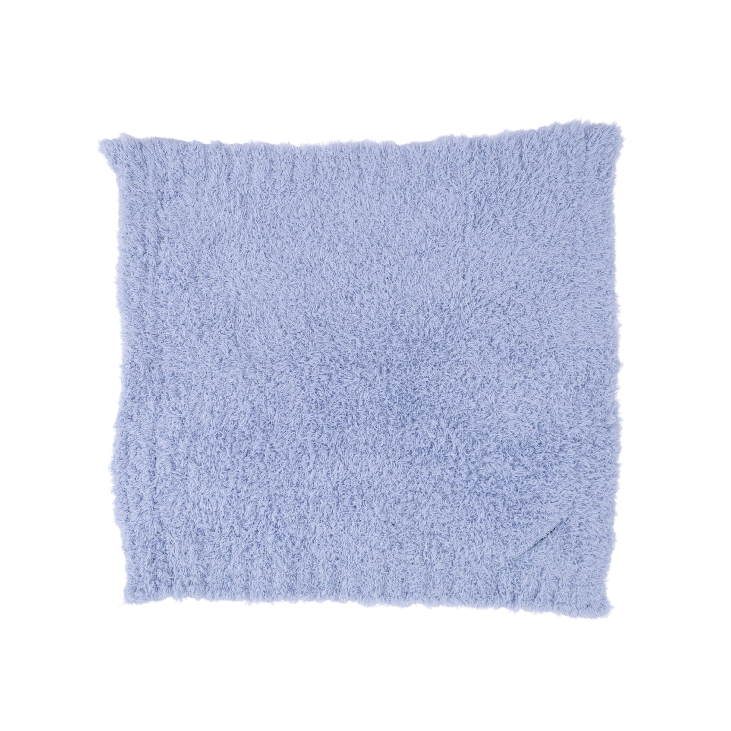 Chenille - Dusty Blue Mini Chenille Pacifier Holder Blanket