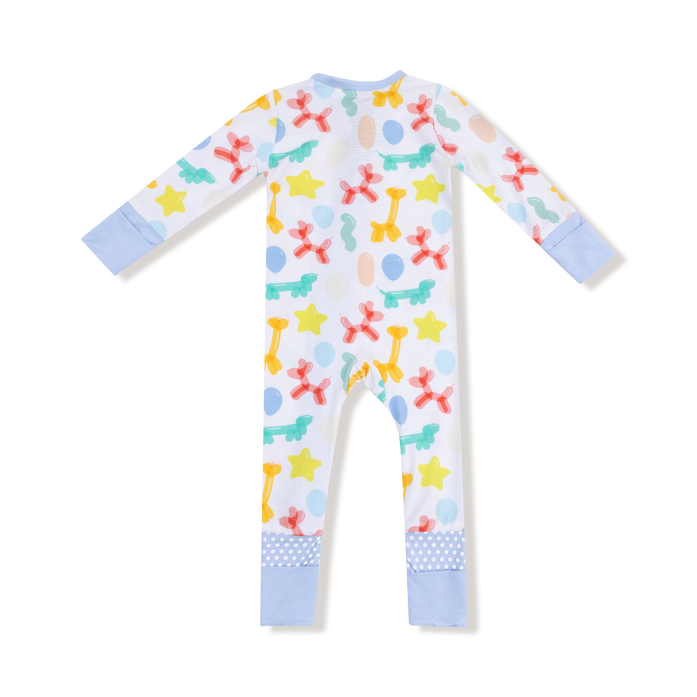 Balloon Animals - Blue - Convertible Romper