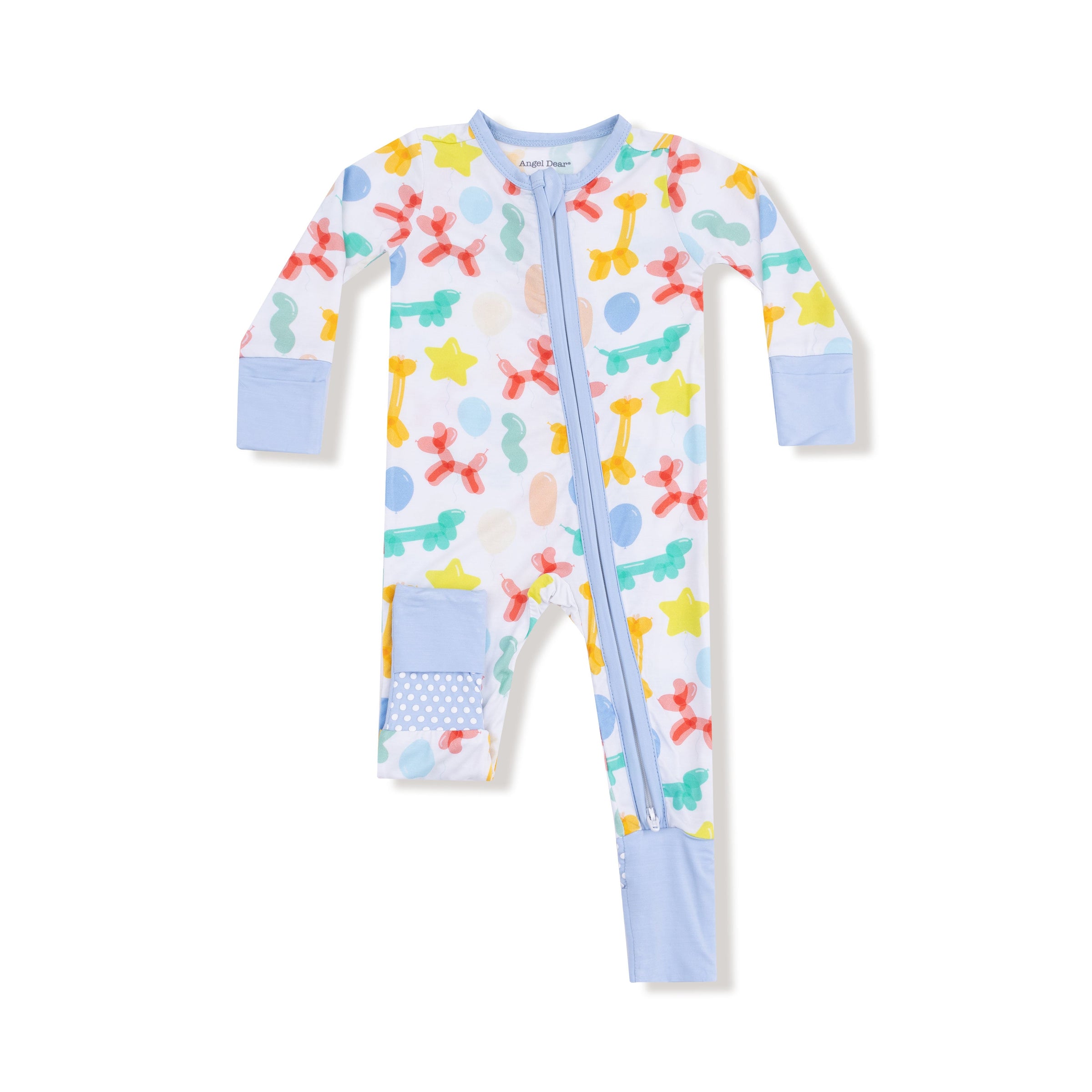 Balloon Animals - Blue - Convertible Romper