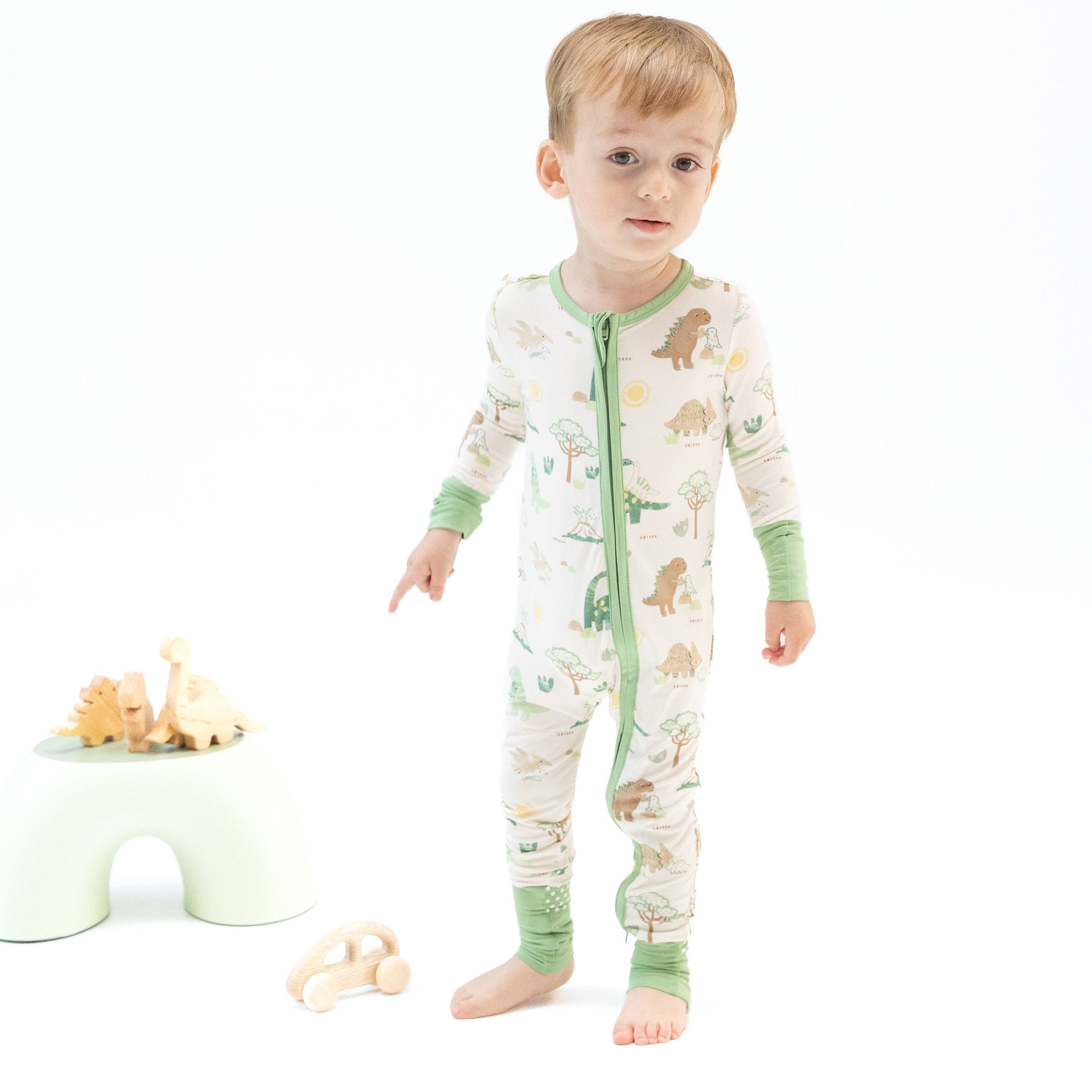 Baby Love Dinos - Convertible Romper