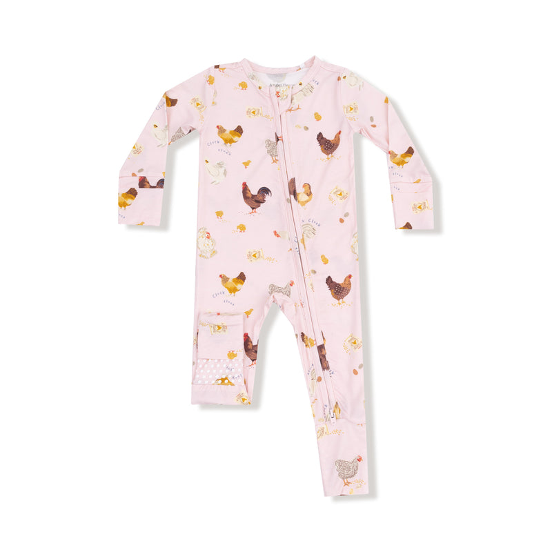 Collector Chickens - Pink - Convertible Romper