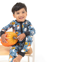 Costumed Ghosts - Glow In The Dark - Convertible Romper