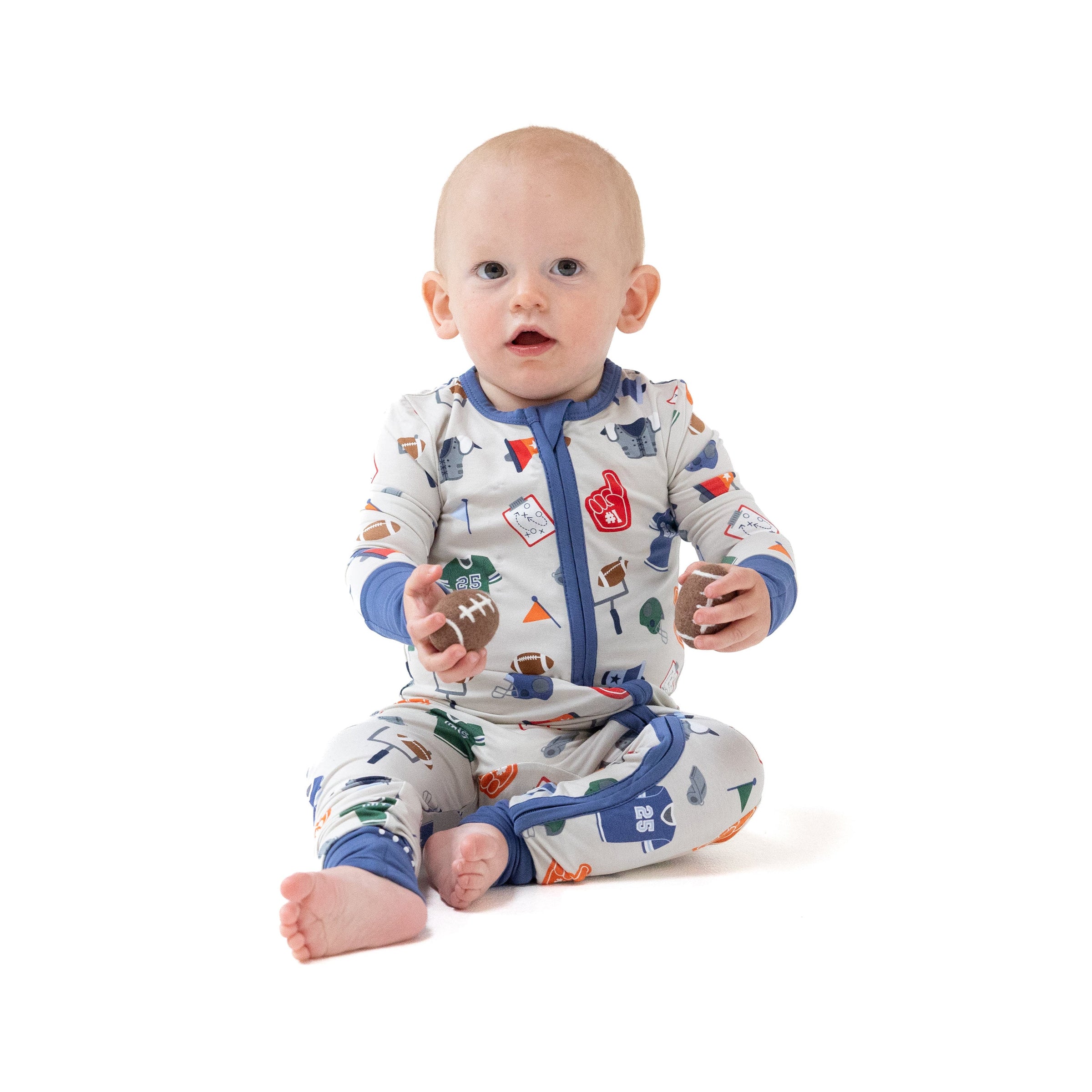 Game Day - Grey - Convertible Romper