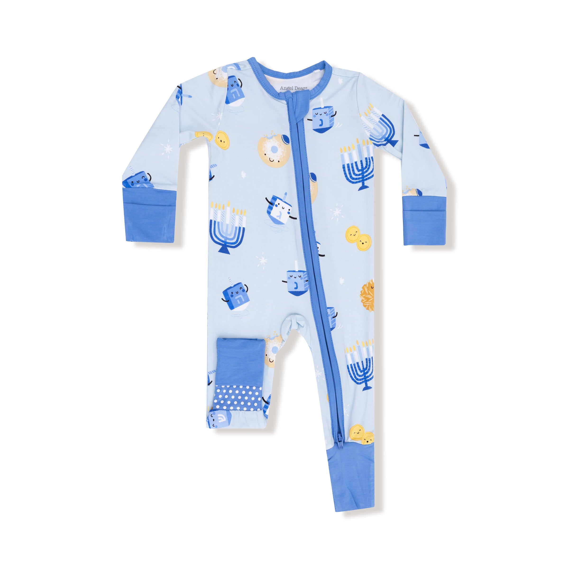 Hanukkah - Blue - Convertible Romper