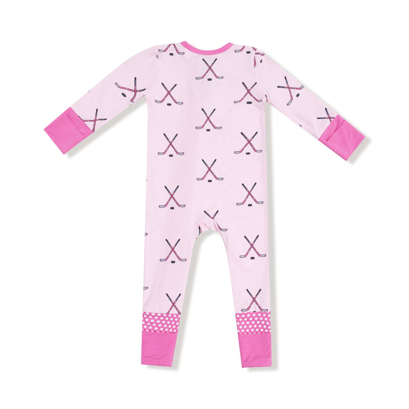 Hockey - Pink - Convertible Romper