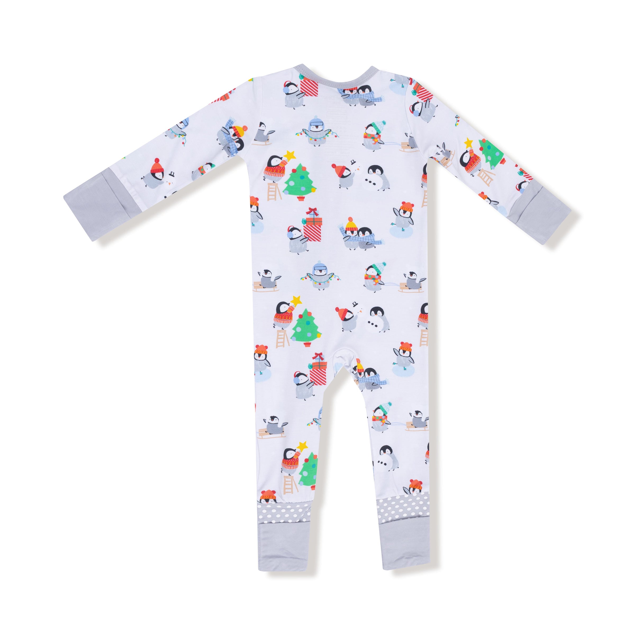 Holiday Penguins - Convertible Romper