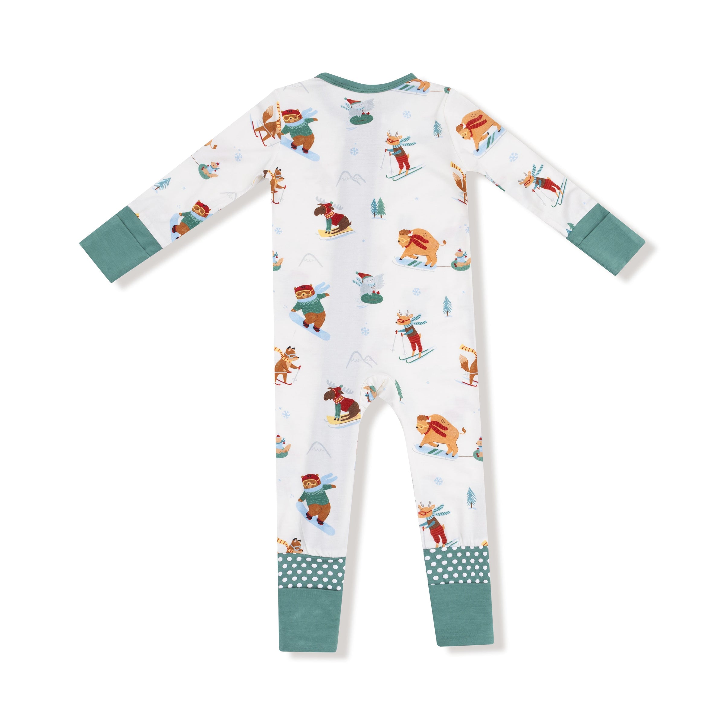 Winter Animal Sports - Convertible Romper