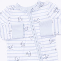 Airplane Stripe - Convertible Romper