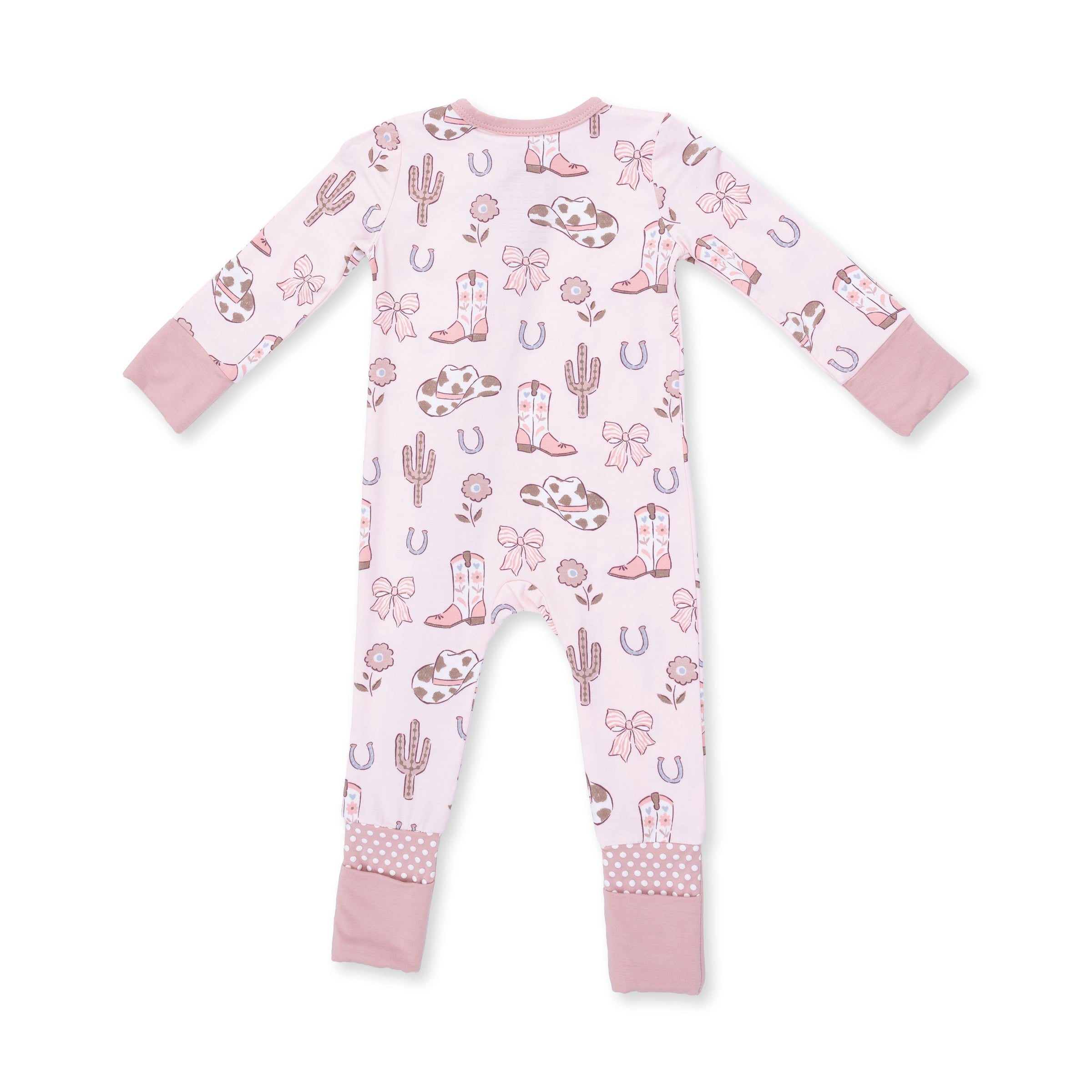 Cowgirl Boots and Bows - Convertible Romper