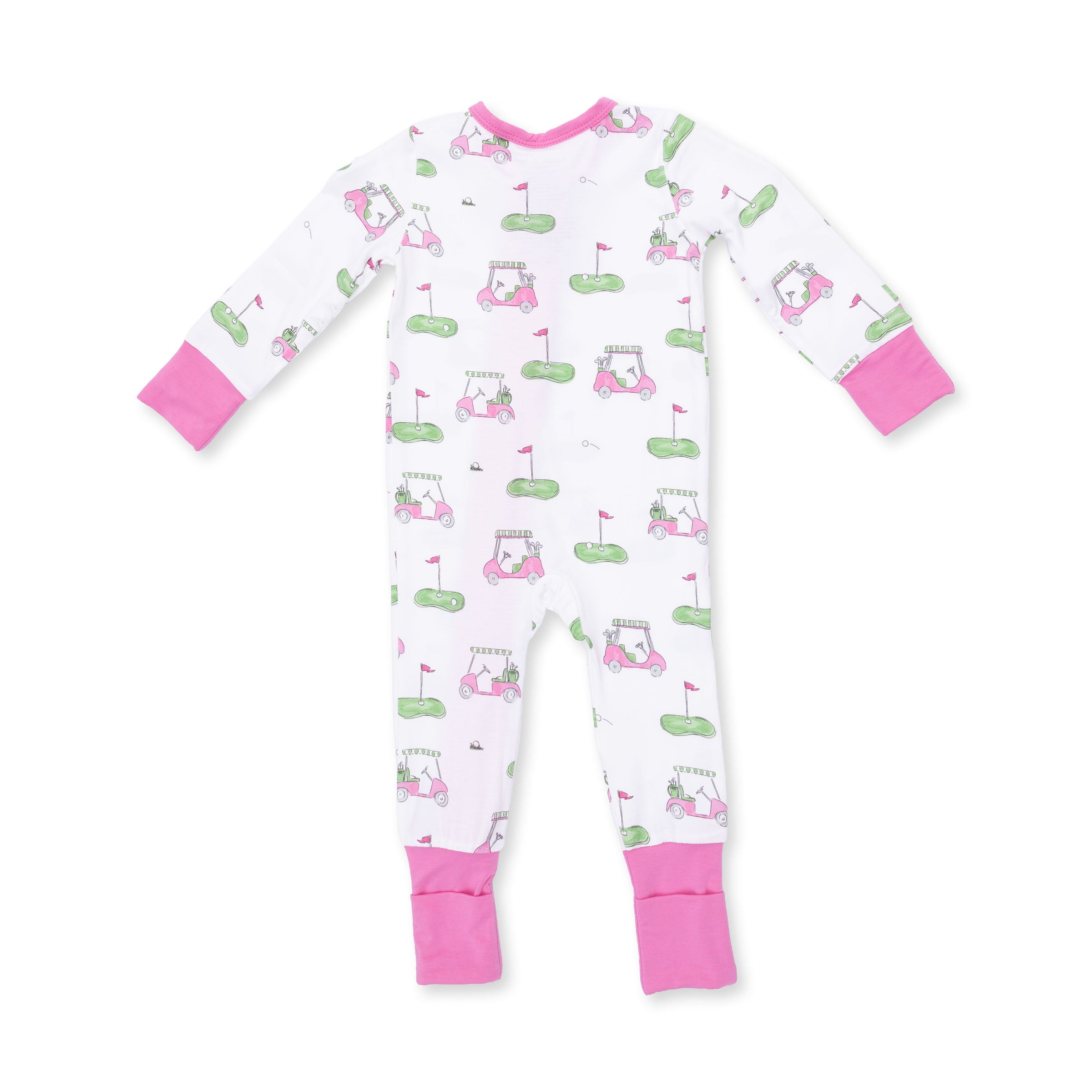 Golf Carts Pink - Convertible Romper