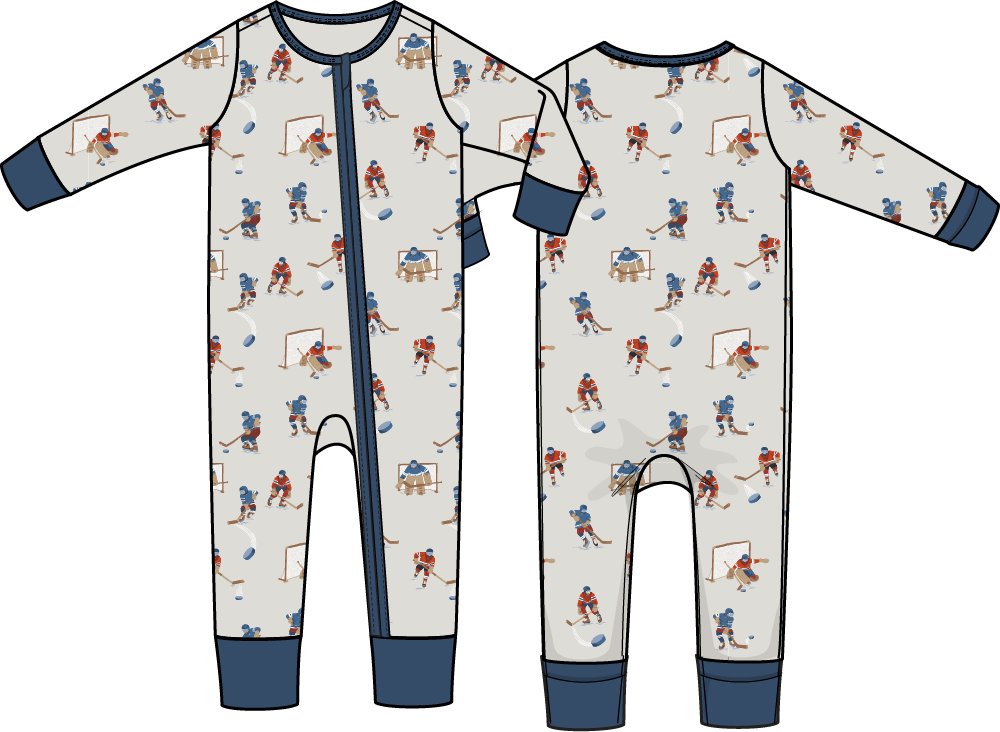 Hockey Players - Convertible Romper