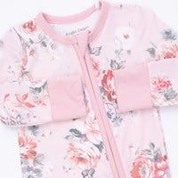 Painterly Rose Bouquets - Convertible Romper