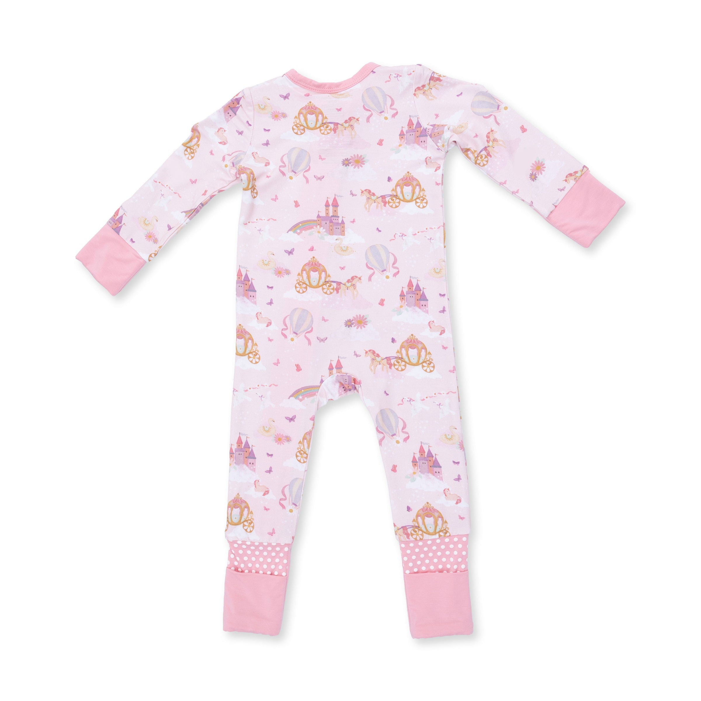 Princess Unicorns and Castle - Convertible Romper