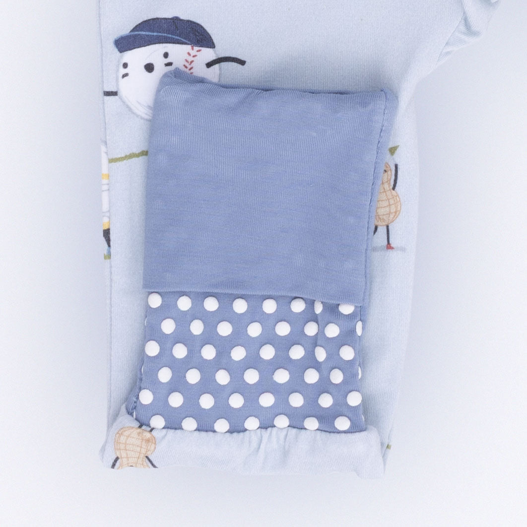 Baseballs Playing Baseball - Convertible Romper